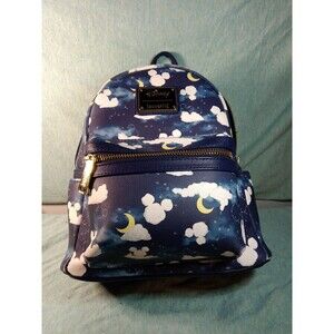 Loungefly Disney Mickey Mouse Clouds Mini Backpack Bag Exclusive